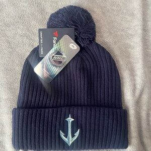 Seattle Kraken Pom Pom Beanie brand new